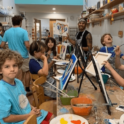 Canvas painting party