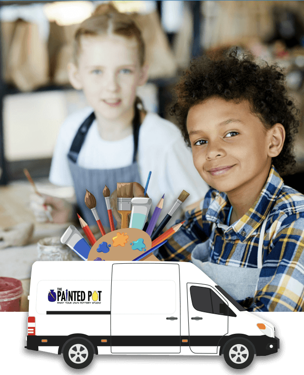 Painted Pot away events van
