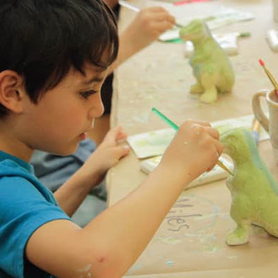 Paint your own pottery