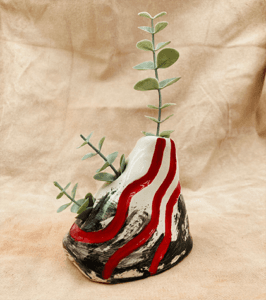 Volcano pottery